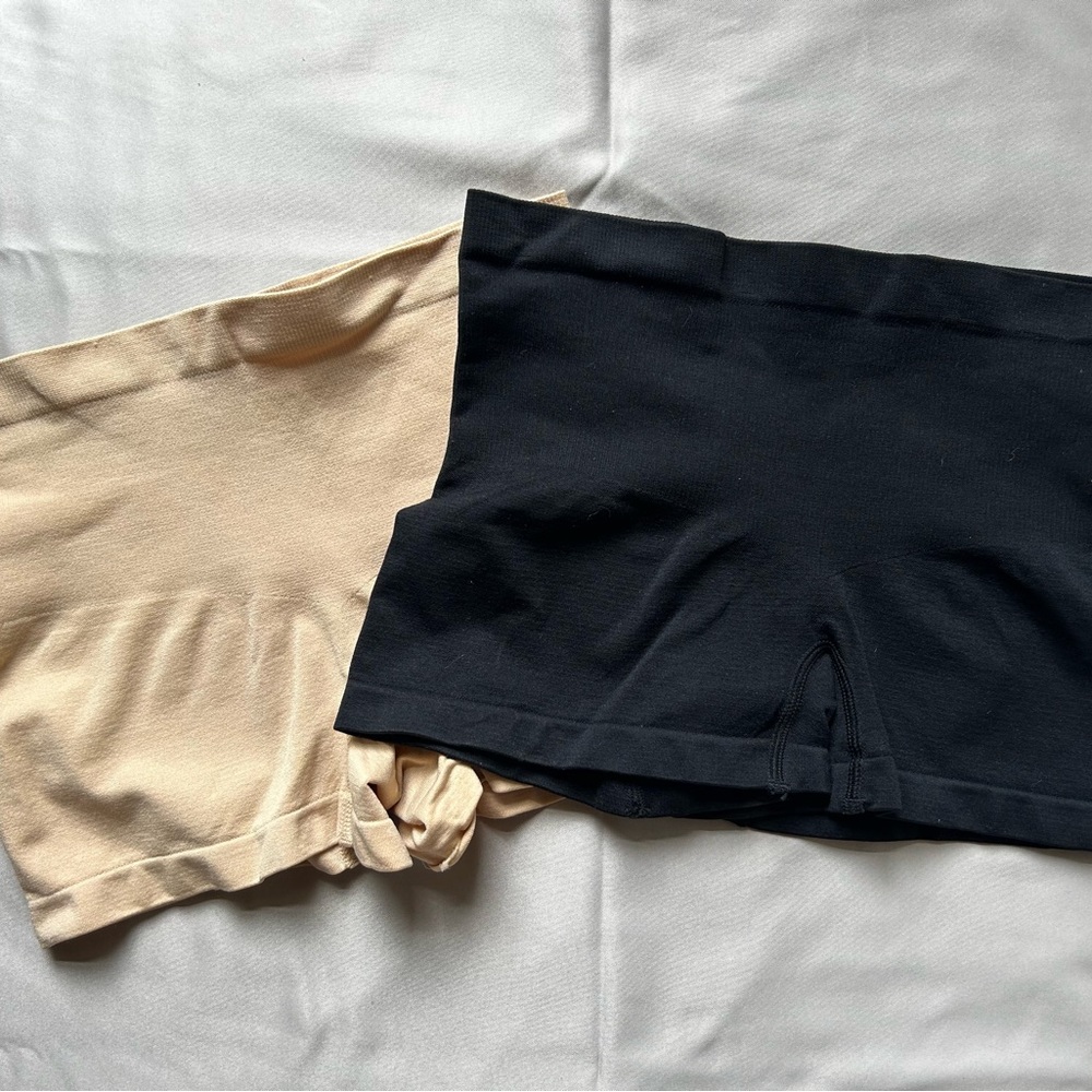 Under Where shapewear shorts. Size small